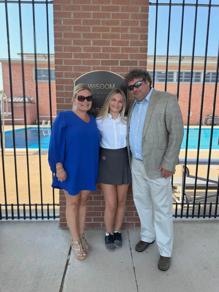 Amanda Flowers, Caroline Flowers and Tyler Flowers Jr.